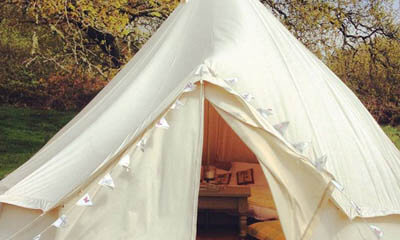 Win a Luxury Canvas Bell Tent