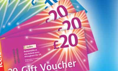Win 1 of 5 100 Iceland Vouchers