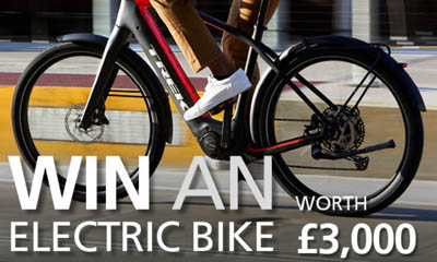 Win 1 of 2 Trek Electric Bikes worth £3,000