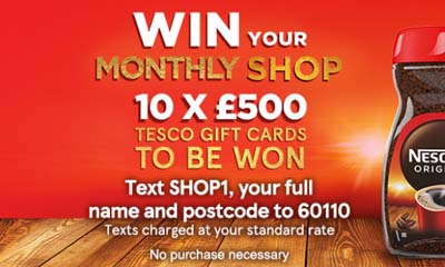 Win a £500 Tesco Gift Card
