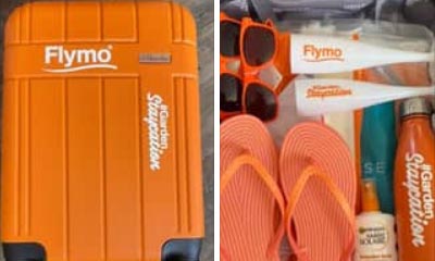 Free Flymo Suitcase & Staycation Bundle