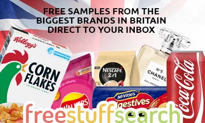 Free samples from the biggest brands in Britain