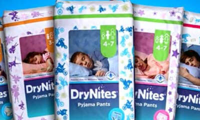 Free Sample Pack of New Drynites and Money Off Coupon