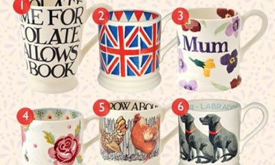 Win 1 of 5 Sets of Emma Bridgewater Mugs