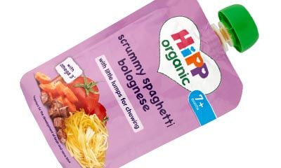 Free HiPP Organic 'Scrummy Spaghetti Bolognese' Baby Pouch