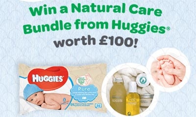 Win 1 of 5 Natural Care Bundles with Huggies