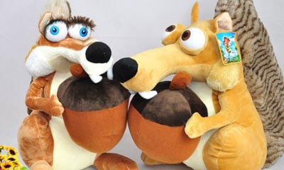 Free Ice Age 5 Goody Bags & Plush Toys