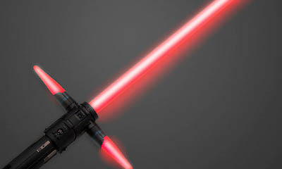 Win 1 of 10 Kylo Ren Electronic Lightsabers with Argos