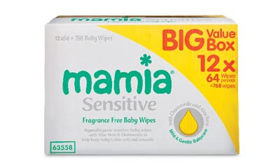 Free Mamia Baby Wipes