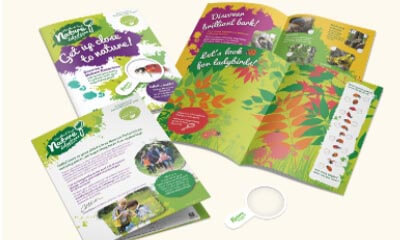 Free Woodland Trust Activity Pack & Magnifying Glass