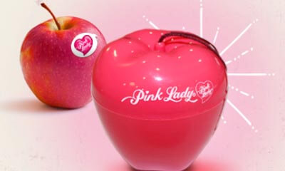 Free Apple Holder from Pink Lady