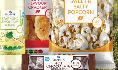 Free Shapers Nougat Bar, Crisp, Popcorn or Drink