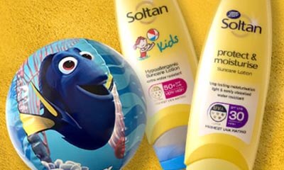 Free 'Finding Dory' Beach Ball with Soltan Sun Cream