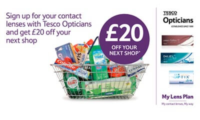 Free £20 Tesco Voucher