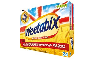 Free £5 Sports Shop Vouchers from Weetabix