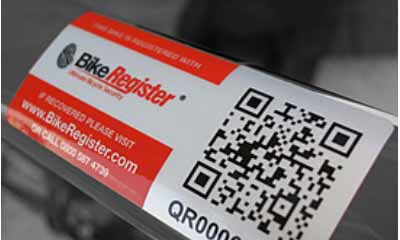 Free Security Marking Kits for Bikes