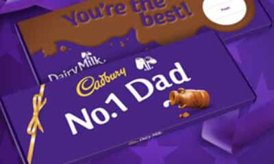 Win 1 of 10 No.1 Dad Cadbury Dairy Milk Bars