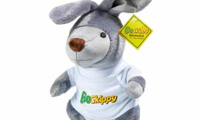 Free Go Skippy Kangaroo Soft Toy