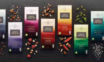 Win 1 of 5 Green & Black Velvet Dark Chocolate Hampers