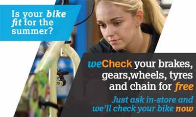 Free Halfords Bike Check