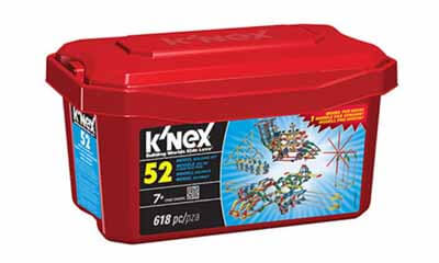 Win 1 of 10 K'NEX 52 Model Building Tubs
