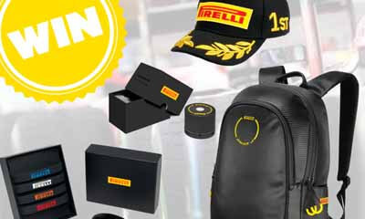 Win 1 of 5 Pirelli Racing Packs with Kwik Fit