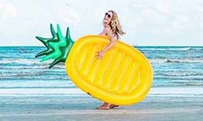 Win 1 of 10 Pineapple Lilos with Malibu