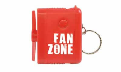Free Mini Fan Keyring