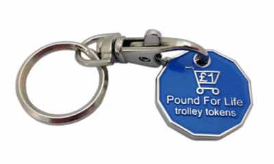 Free Trolley Token Key Ring