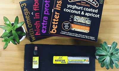 Win 1 of 5 Eat Natural and Rescue Remedy Goody Bags