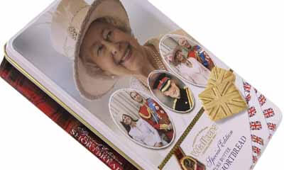 Win 1 of 10 Walker's Royal Family Shortbread Biscuit Tins
