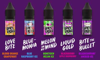 Free Six Licks E-Liquid