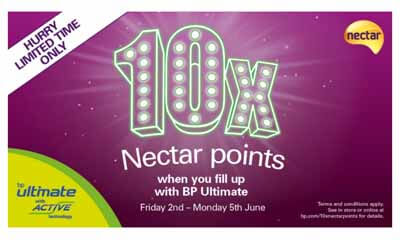 Free Nectar Points x10 from BP