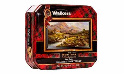 Win 1 of 5 Walkers Shortbread Biscuits Heritage Tins
