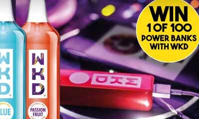 Free Portable Phone Charger from WKD