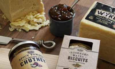 Win 1 of 3 Wyke Farms Cheese & Chutney Hamper