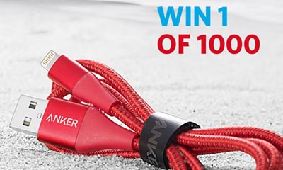Free Anker Powerline Phone Charger Cable
