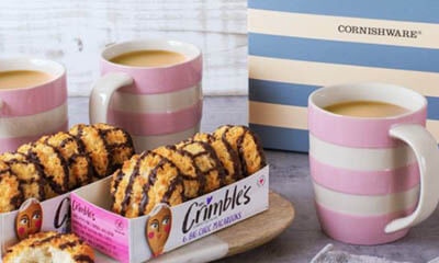 Win 1 of 3 Cornishware Tea Sets and Mrs Crimble's Cakes