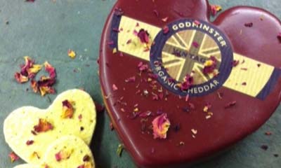 Win a Year's Supply Godminster Vintage Organic Cheddar
