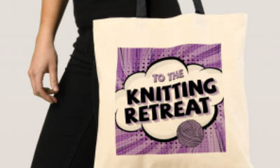 Free Knitting Tote Bags