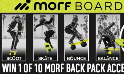 Win a Morfboard Accessory Backpack with Argos