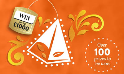100 Cash Prizes from Twinings