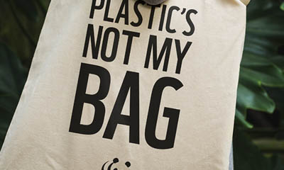 Free Cotton Panda Tote Bag