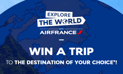 Win a Trip with Air France