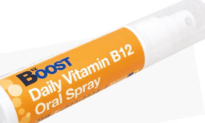 Free Vitamin B12 & Iron Supplement Oral Spray