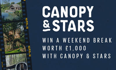 Win a Canopy & Stars Weekend Break with Fatface