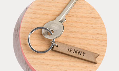 Free Engraved Keyring Worth £6.95