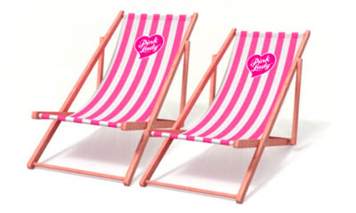 Free Pink Lady Deck Chairs