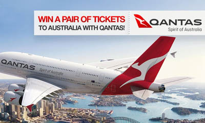 Win Flights to Australia with Qantas
