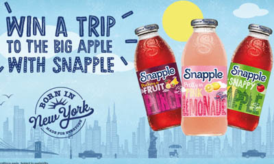 Win a Trip to New York with Snapple